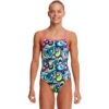 Funkita - Gelat OMG - Girls Eco Strapped In One Piece 2 Funkita - Gelat OMG - Girls Eco Strapped In One Piece -Funkita Swimsuit Discount Store funkita gelat omg girls eco strapped in one piece 1