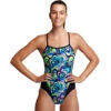 Funkita - Gelat OMG - Ladies Eco Single Strap One Piece 2 Funkita - Gelat OMG - Ladies Eco Single Strap One Piece -Funkita Swimsuit Discount Store funkita gelat omg ladies single strap one piece 1