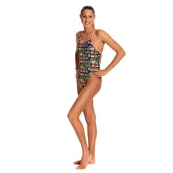 Funkita - Bugalugs - Girls Single Strap One Piece -Funkita Swimsuit Discount Store funkita girls swimwear bugalugs single strap one piece 4