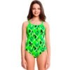 Funkita - Kryptonic Clash - Girls Diamond Back One Piece -Funkita Swimsuit Discount Store funkita girls swimwear kryptonic clash diamond back one piece 1