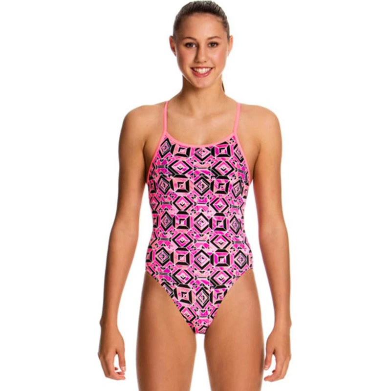 Funkita - Ruby Racer - Girls Single Strap One Piece 3 Funkita - Ruby Racer - Girls Single Strap One Piece