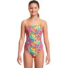 Funkita - Stroke Rate - Girls Tie Me Tight One Piece -Funkita Swimsuit Discount Store funkita girls swimwear stroke rate tie me tight one piece 1