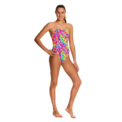 Funkita - Stroke Rate - Girls Tie Me Tight One Piece -Funkita Swimsuit Discount Store funkita girls swimwear stroke rate tie me tight one piece 7