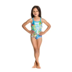 Funkita - Meadow Love - Toddler Girls One Piece -Funkita Swimsuit Discount Store funkita girls toddler swimwear meadow love one piece 5