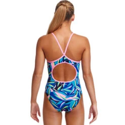 Funkita - Gum Nuts - Girls Diamond Back One Piece -Funkita Swimsuit Discount Store funkita gum nuts girls diamond back one piece 3