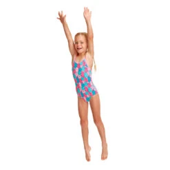 Funkita - Happy Blobs - Toddler Girls Printed One Piece -Funkita Swimsuit Discount Store funkita happy blobs toddler girls printed one piece 4