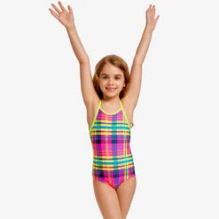 Funkita - Happy Highlander - Toddler Girls Printed One Piece -Funkita Swimsuit Discount Store funkita happy highlander toddler girls printed one piece 4