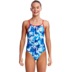 Funkita - Head First - Girls Diamond Back One Piece