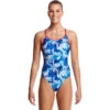 Funkita - Head First - Ladies Diamond Back One Piece 2 Funkita - Head First - Ladies Diamond Back One Piece -Funkita Swimsuit Discount Store funkita head first ladies diamond back one piece 1