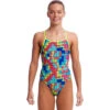 Funkita - Heat Map - Girls Diamond Back One Piece 1 Funkita - Heat Map - Girls Diamond Back One Piece -Funkita Swimsuit Discount Store funkita heat map girls diamond back one piece 0