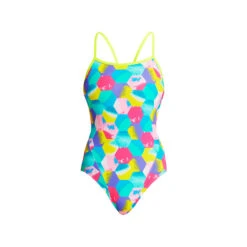 Funkita - Hexy Back - Ladies Single Strap One Piece -Funkita Swimsuit Discount Store funkita hexy back ladies single strap one piece