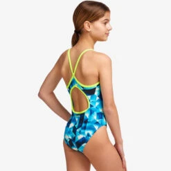 Funkita - Hidden Depths - Girls Diamond Back One Piece -Funkita Swimsuit Discount Store funkita hidden depths girls diamond back one piece 4