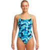 Funkita - Hidden Depths - Ladies Diamond Back One Piece -Funkita Swimsuit Discount Store funkita hidden depths ladies diamond back one piece 1