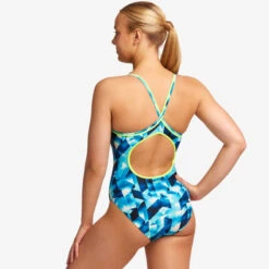 Funkita - Hidden Depths - Ladies Diamond Back One Piece -Funkita Swimsuit Discount Store funkita hidden depths ladies diamond back one piece 4