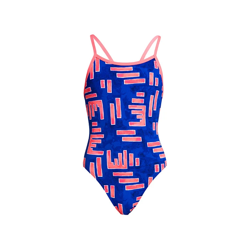 Funkita - Hot Rod - Girls Single Strap One Piece 4 Funkita - Hot Rod - Girls Single Strap One Piece - Image 2