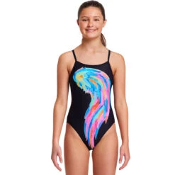 Funkita - Icarus Ink - Girls Single Strap One Piece
