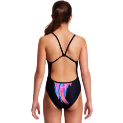 Funkita - Icarus Ink - Girls Single Strap One Piece 9 Funkita - Icarus Ink - Girls Single Strap One Piece -Funkita Swimsuit Discount Store funkita icarus ink girls single strap one piece 3
