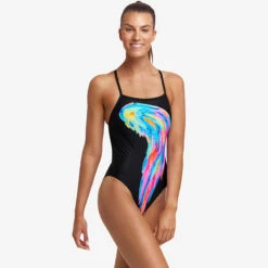 Funkita - Icarus Ink - Ladies Single Strength One Piece -Funkita Swimsuit Discount Store funkita icarus ink ladies single strength one piece 5