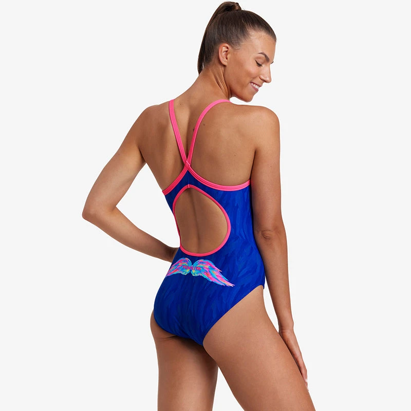 Funkita - Icarus Wings - Ladies Diamond Back One Piece 6 Funkita - Icarus Wings - Ladies Diamond Back One Piece - Image 4