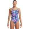 Funkita - Ice Cream Queen - Ladies Eco Diamond Back One Piece -Funkita Swimsuit Discount Store funkita ice cream queen ladies eco diamond back one piece 1