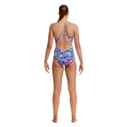 Funkita - Ice Cream Queen - Ladies Eco Diamond Back One Piece -Funkita Swimsuit Discount Store funkita ice cream queen ladies eco diamond back one piece 3