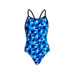 Funkita - Ice Fortress - Girls Diamond Back One Piece -Funkita Swimsuit Discount Store funkita ice fortress girls diamond back one piece 2