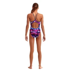 Funkita - Ice Pack - Girls Diamond Back One Piece -Funkita Swimsuit Discount Store funkita ice pack girls diamond back one piece 3