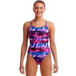 Funkita - Ice Pack - Ladies Diamond Back One Piece