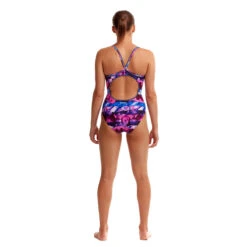 Funkita - Ice Pack - Ladies Diamond Back One Piece -Funkita Swimsuit Discount Store funkita ice pack ladies diamond back one piece 3