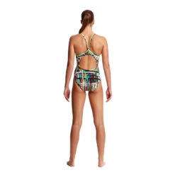 Funkita - Interference - Ladies Diamond Back One Piece -Funkita Swimsuit Discount Store funkita interference ladies diamond back one piece 3