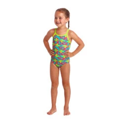 Funkita - Jelly Jubes - Toddler Girls Printed One Piece -Funkita Swimsuit Discount Store funkita jelly jubes toddler girls printed one piece 3
