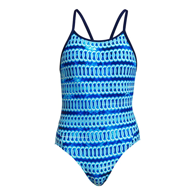 Funkita - Jet Propulsion - Girls Diamond Back One Piece 4 Funkita - Jet Propulsion - Girls Diamond Back One Piece - Image 2