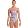 Funkita - Jiggy Saw - Ladies Cut Away One Piece -Funkita Swimsuit Discount Store funkita jiggy saw ladies cut away one piece 1
