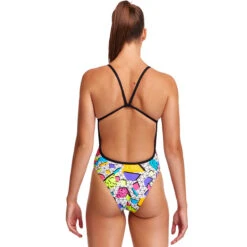 Funkita - Jumbled Up - Ladies Single Strength One Piece -Funkita Swimsuit Discount Store funkita jumbled up ladies single strength one piece 3