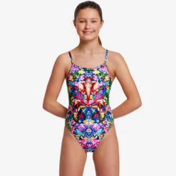 Funkita - Jungle Boogie - Girls Single Strap One Piece -Funkita Swimsuit Discount Store funkita jungle boogie girls single strap one piece 4