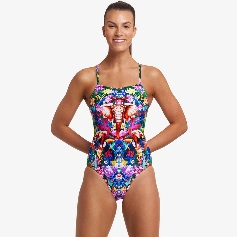 Funkita - Jungle Boogie - Ladies Single Strap One Piece 6 Funkita - Jungle Boogie - Ladies Single Strap One Piece - Image 4