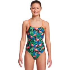 Funkita - Jungle Bungle - Girls Diamond Back One Piece