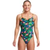 Funkita - Jungle Bungle - Ladies Diamond Back One Piece -Funkita Swimsuit Discount Store funkita jungle bungle ladies diamond back one piece 1
