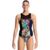 Funkita - Jungle Jam - Ladies Hi Flyer One Piece -Funkita Swimsuit Discount Store funkita jungle jam hi flyer ladies swimsuit 1