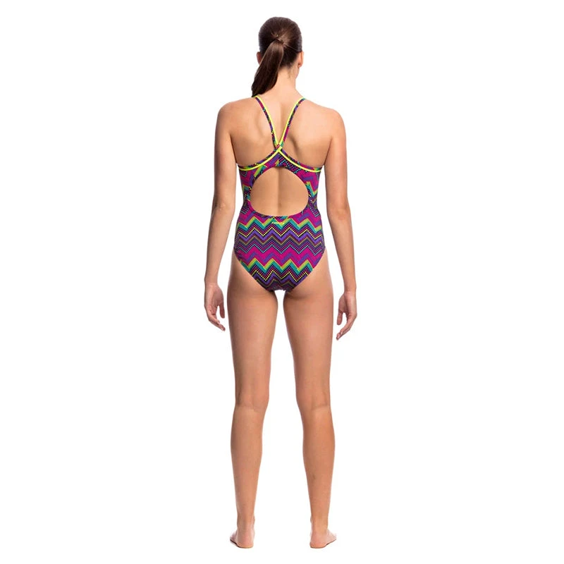 Funkita - Knitty Gritty - Ladies Diamond Back One Piece 5 Funkita - Knitty Gritty - Ladies Diamond Back One Piece - Image 3