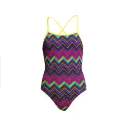 Funkita - Knitty Gritty - Girls Strapped In One Piece -Funkita Swimsuit Discount Store funkita knitty gritty girls strapped in one piece swimsuit 2