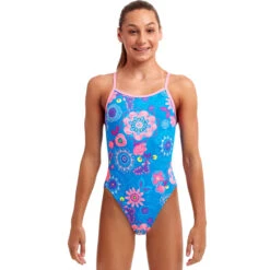 Funkita - Lacy In The Sky - Girls Single Strap One Piece