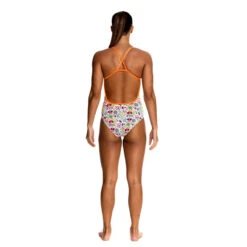 Funkita - Crazy Critters - Ladies Cross Back One Piece -Funkita Swimsuit Discount Store funkita ladies swimwear crazy critters cross back one piece 3