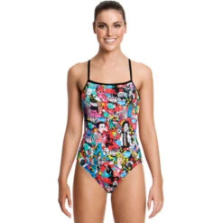 Funkita Swimsuit Discount Store 4 Funkita - Heads Of State - Ladies Single Strap One Piece
