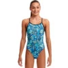 Funkita - Land Grab - Girls Diamond Back One Piece -Funkita Swimsuit Discount Store funkita land grab girls diamond back one piece 1