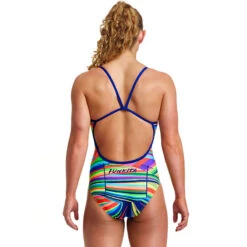 Funkita - Land Lines - Ladies Single Strap One Piece 11 Funkita - Land Lines - Ladies Single Strap One Piece -Funkita Swimsuit Discount Store funkita land lines ladies single strap one piece 3
