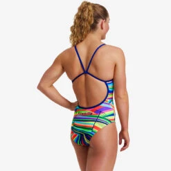 Funkita - Land Lines - Ladies Single Strap One Piece 12 Funkita - Land Lines - Ladies Single Strap One Piece -Funkita Swimsuit Discount Store funkita land lines ladies single strap one piece 4