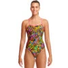 Funkita - Large Lillies - Ladies Single Strap One Piece 2 Funkita - Large Lillies - Ladies Single Strap One Piece -Funkita Swimsuit Discount Store funkita large lillies ladies single strap one piece 1