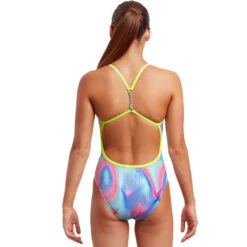 Funkita - Lava Lamp - Girls Twisted One Piece -Funkita Swimsuit Discount Store funkita lava lamp girls twisted one piece 3