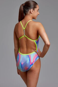 Funkita - Lava Lamp - Girls Twisted One Piece -Funkita Swimsuit Discount Store funkita lava lamp girls twisted one piece 4